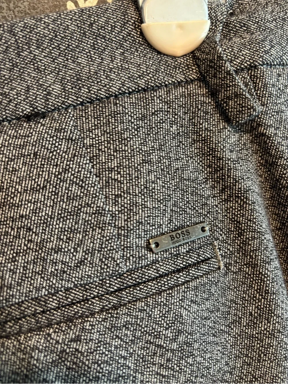 Men's Boss Dress Pants — Heather Gray